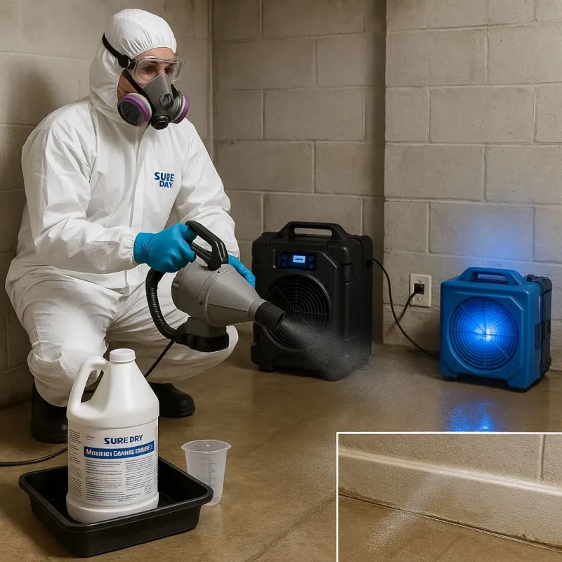 Sanitization and Odor Removal process in Rossmoyne, OH